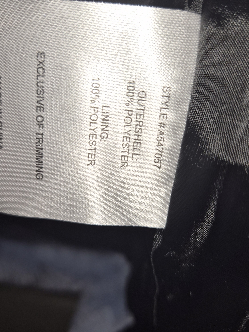 NVLT Light Blue Faux Fur Peacoat with Black Star Print - Picture 13 of 14